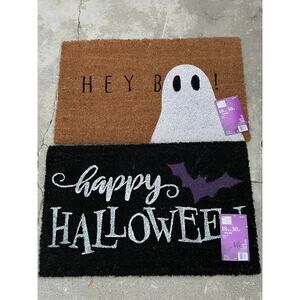 Halloween doormat bundle of two
